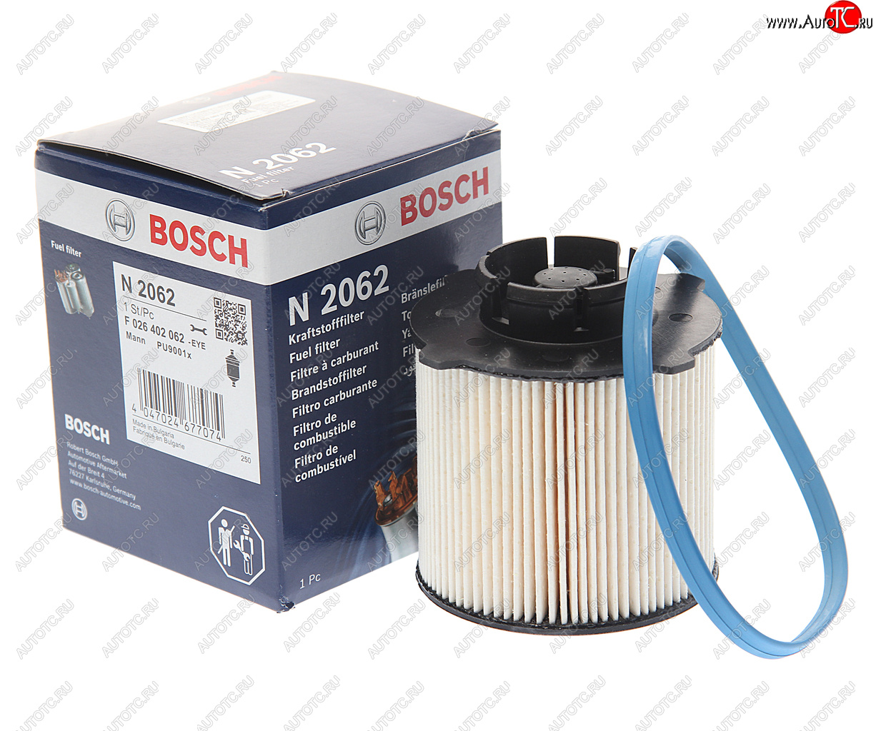 1 029 р. Фильтр топливный CHEVROLET Cruze (09-),Orlando (11-) BOSCH BOSCH f026402062 BOSCH f026402062  с доставкой в г. Вологда