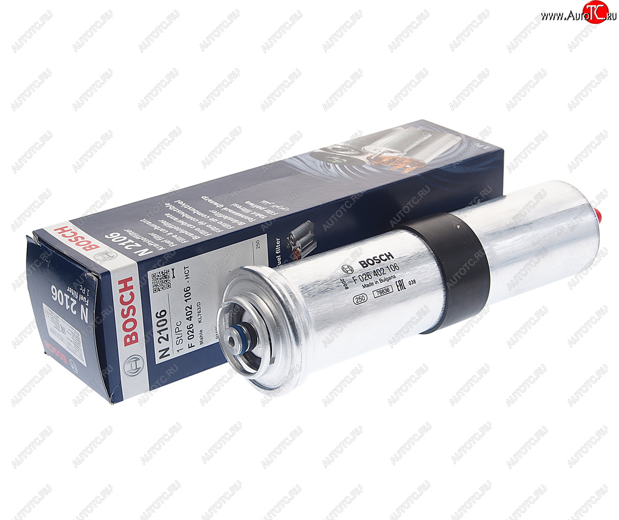 3 299 р. Фильтр топливный BMW 3 (E90,E91,E92,E93),X1 (E84),X3 (F25),X4 (F26) (M57N47N57) BOSCH BOSCH f026402106  с доставкой в г. Вологда