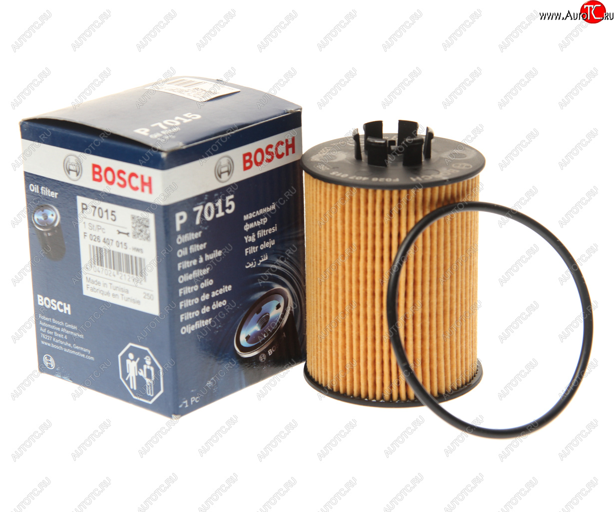 419 р. Фильтр масляный OPEL Agila A (00-08),Corsa D (06-) BOSCH BOSCH f026407015  с доставкой в г. Вологда