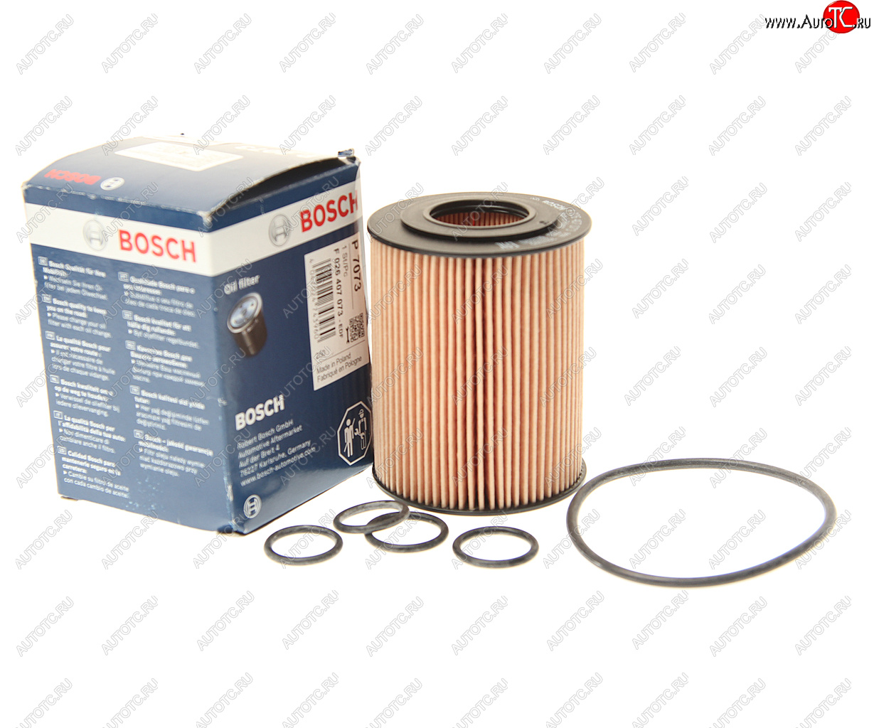 819 р. Фильтр масляный OPEL Astra H (1.3 D) BOSCH BOSCH f026407073 BOSCH f026407073  с доставкой в г. Вологда