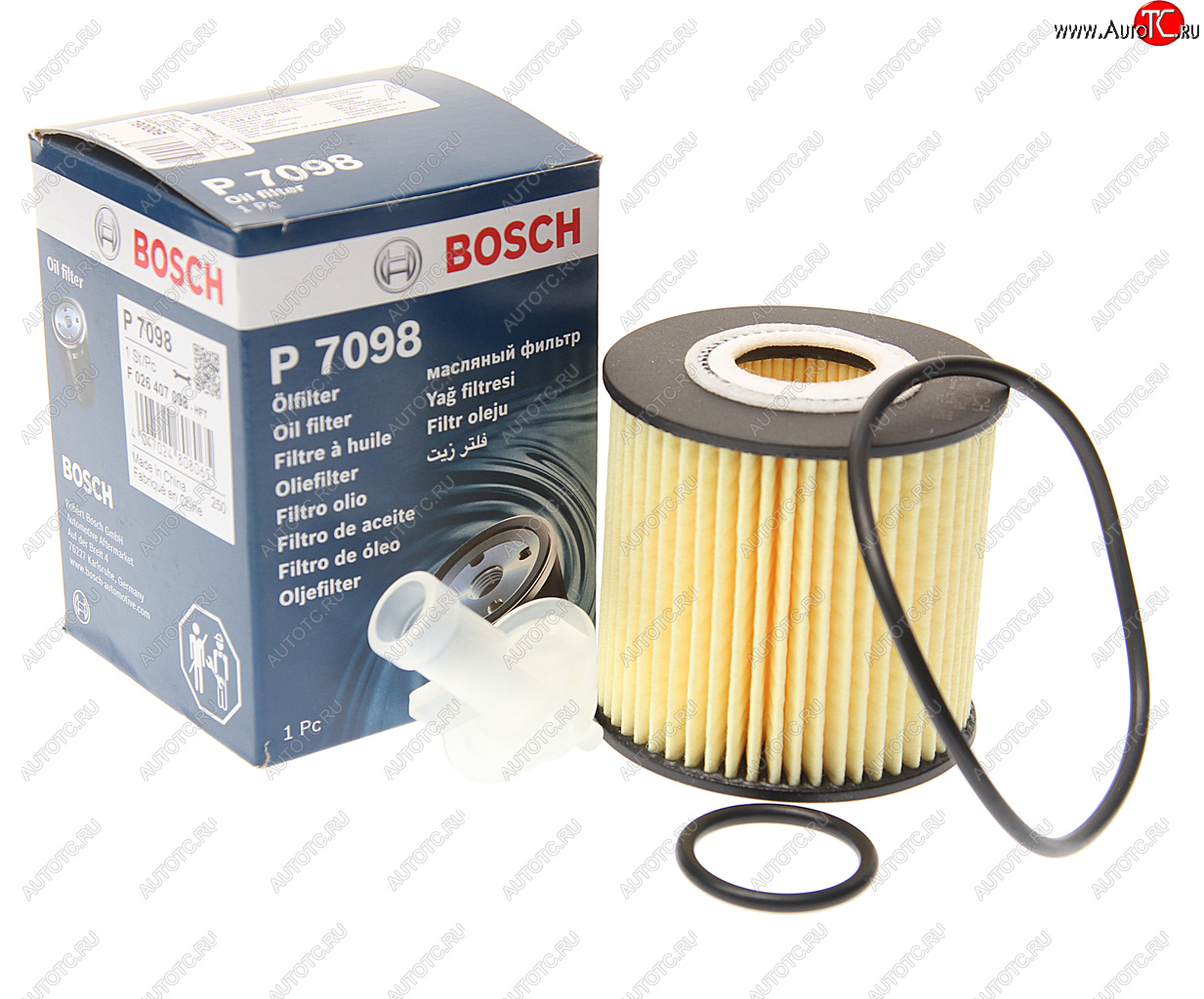 559 р. Фильтр масляный TOYOTA Camry (06-) (2.53.5) BOSCH BOSCH f026407098  с доставкой в г. Вологда