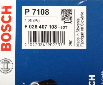 1 649 р. Фильтр масляный OPEL Combo D (12-) (1.62.0) BOSCH BOSCH f026407108  с доставкой в г. Вологда. Увеличить фотографию 5