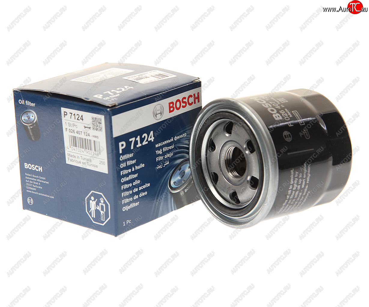 559 р. Фильтр масляный HYUNDAIKIA BOSCH BOSCH f026407124  с доставкой в г. Вологда