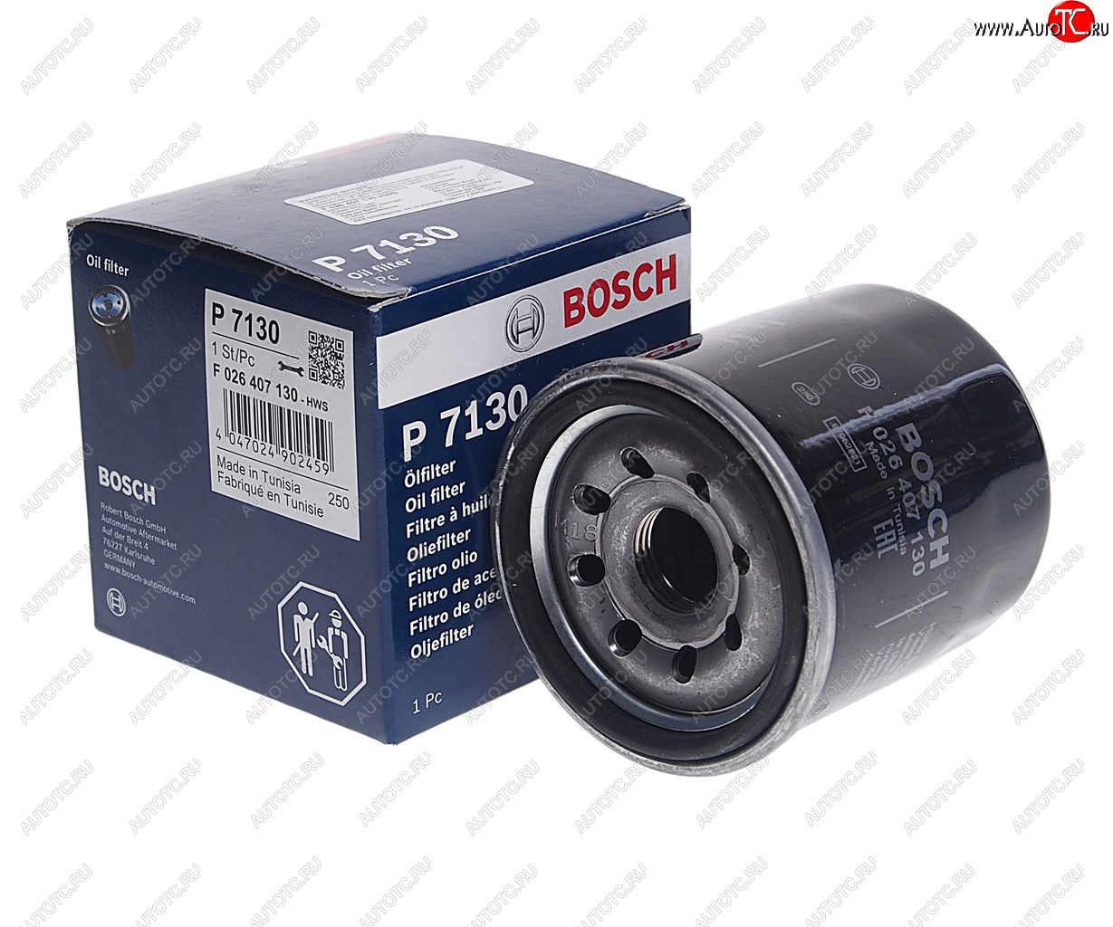 599 р. Фильтр масляный CHEVROLET Aveo (08-) BOSCH BOSCH f026407130 BOSCH f026407130  с доставкой в г. Вологда