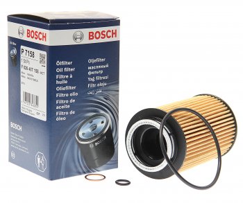 1 899 р. Фильтр масляный BMW 5 (F10),7 (F01-F04),X5 (E70),X6 (E71,E72) (4.5-6.0) BOSCH BOSCH f026407158 BOSCH f026407158  с доставкой в г. Вологда. Увеличить фотографию 2