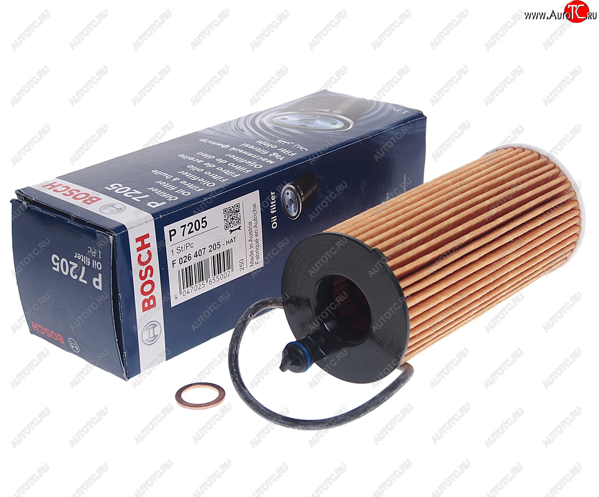 1 699 р. Фильтр масляный BMW 2 (F22),5 (F10,F18),X3 (F25),X4 (F26) BOSCH BOSCH f026407205  с доставкой в г. Вологда