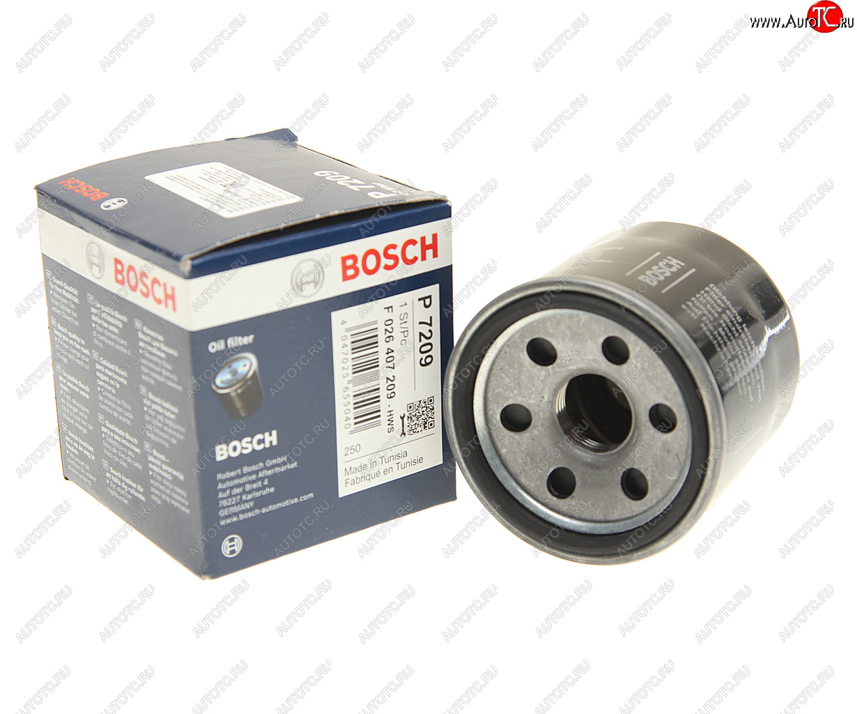 529 р. Фильтр масляный HYUNDAI KIA NISSAN RENAULT BOSCH BOSCH f026407209  с доставкой в г. Вологда