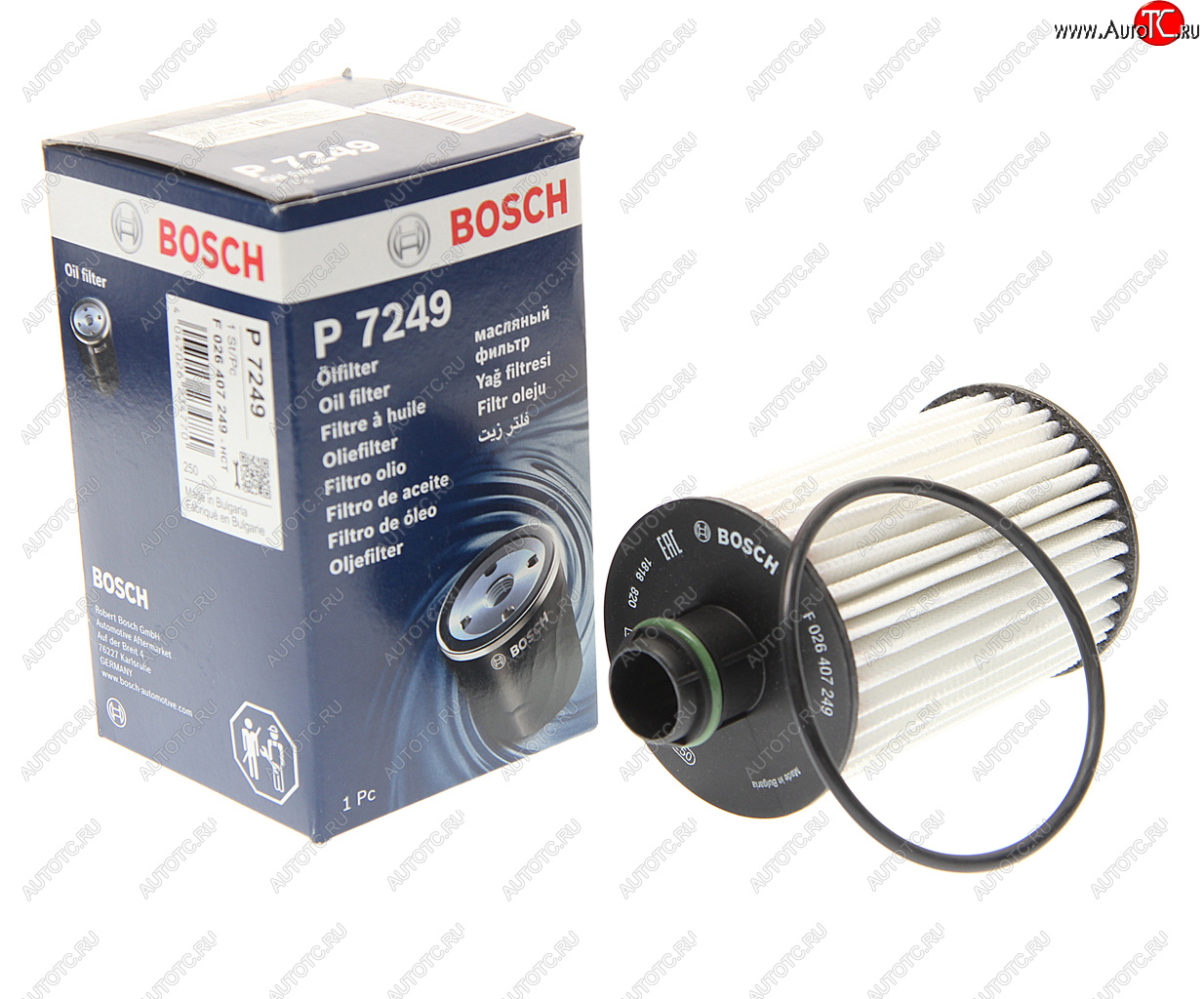 1 759 р. Фильтр масляный CHEVROLET Orlando (11-) (2.0 D),Captiva (12-) (2.2 D) BOSCH BOSCH f026407249  с доставкой в г. Вологда