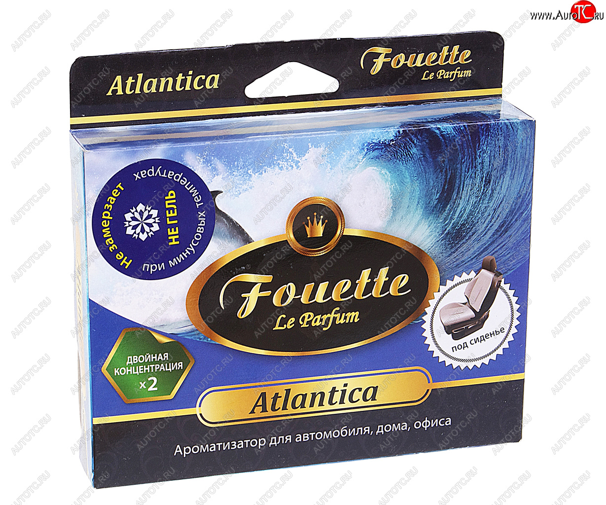 216 р. Ароматизатор под сиденье пенный (атлантика) 200г FOUETTE FOUETTE f-13  с доставкой в г. Вологда