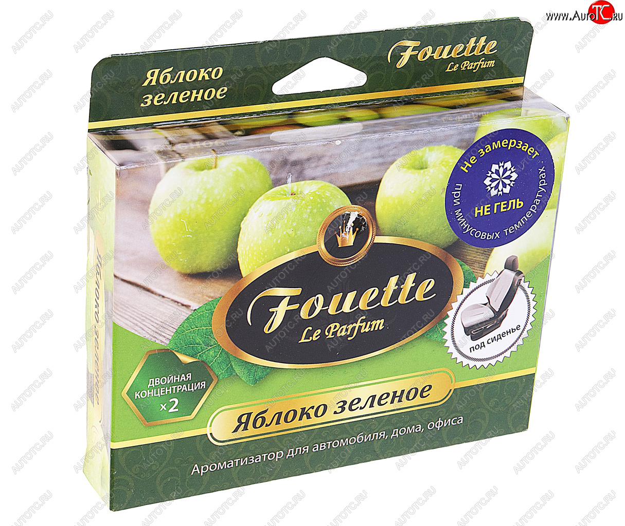 216 р. Ароматизатор под сиденье пенный (райское яблочко) 200г FOUETTE FOUETTE f-19  с доставкой в г. Вологда