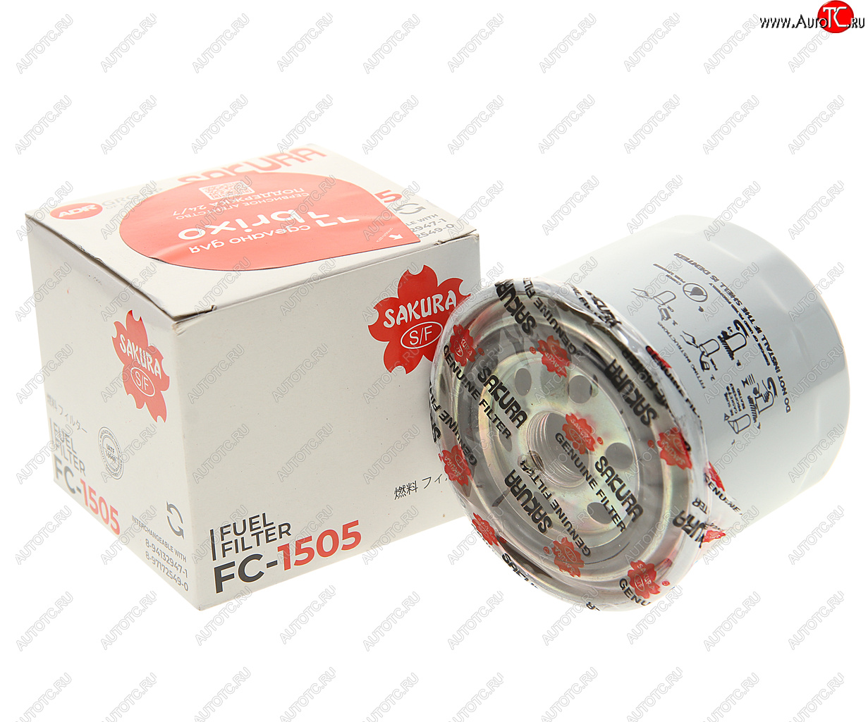 399 р. Фильтр топливный KUBOTA CASE NEW HOLLAND SAKURA SAKURA fc1505  с доставкой в г. Вологда