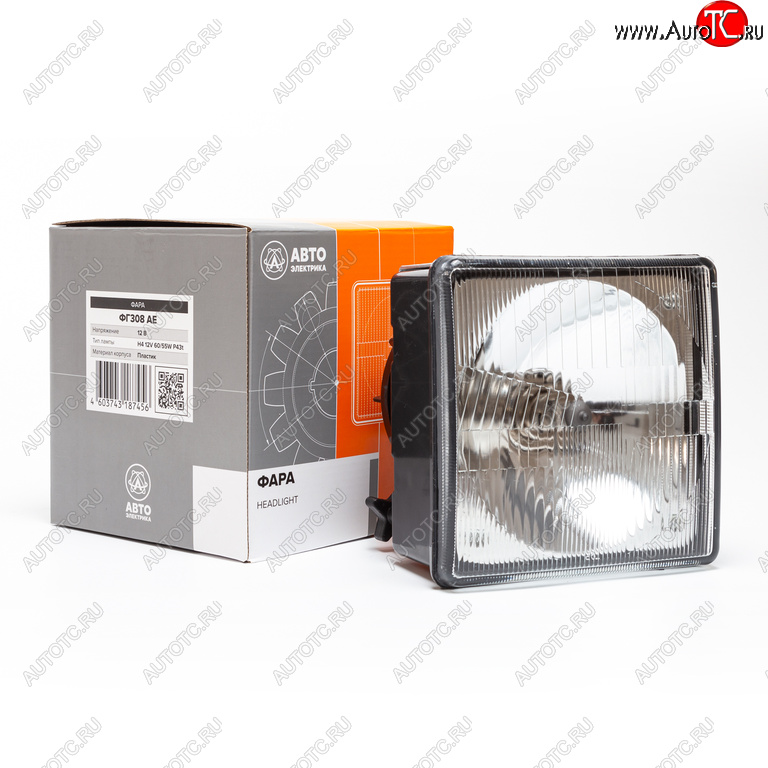 1 269 р. Фара МТЗ передняя квадратная 12V AVTOELECTRICA AVTOELECTRICA фг308 ае  с доставкой в г. Вологда