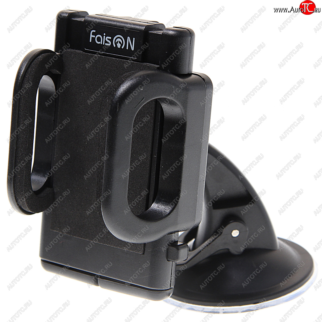 499 р. Держатель телефона универсальный FAISON FAISON fh-101b hinge black  с доставкой в г. Вологда