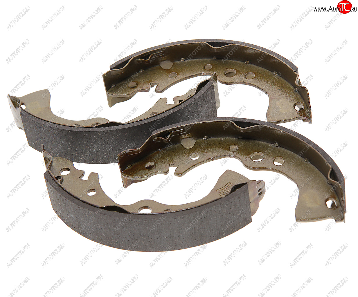 2 499 р. Колодки тормозные задние барабанные (4шт.) NIBK Nissan Almera Classic седан B10 (2006-2013)  с доставкой в г. Вологда