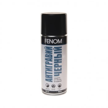 Антигравий черный аэрозоль 520мл FENOM FENOM fn416