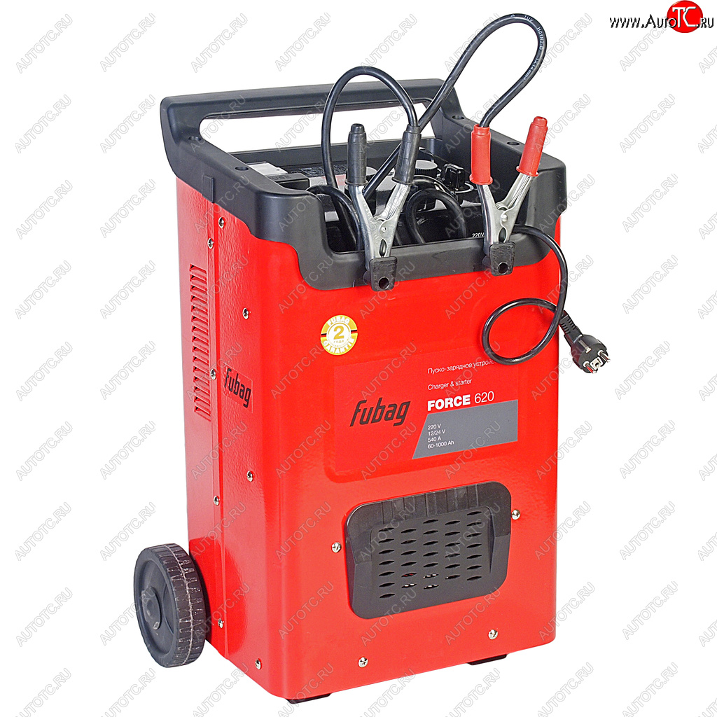 28 999 р. Устройство пуско-зарядное 12-24V60-1000Ач540А передвижное FUBAG FUBAG force 620  с доставкой в г. Вологда