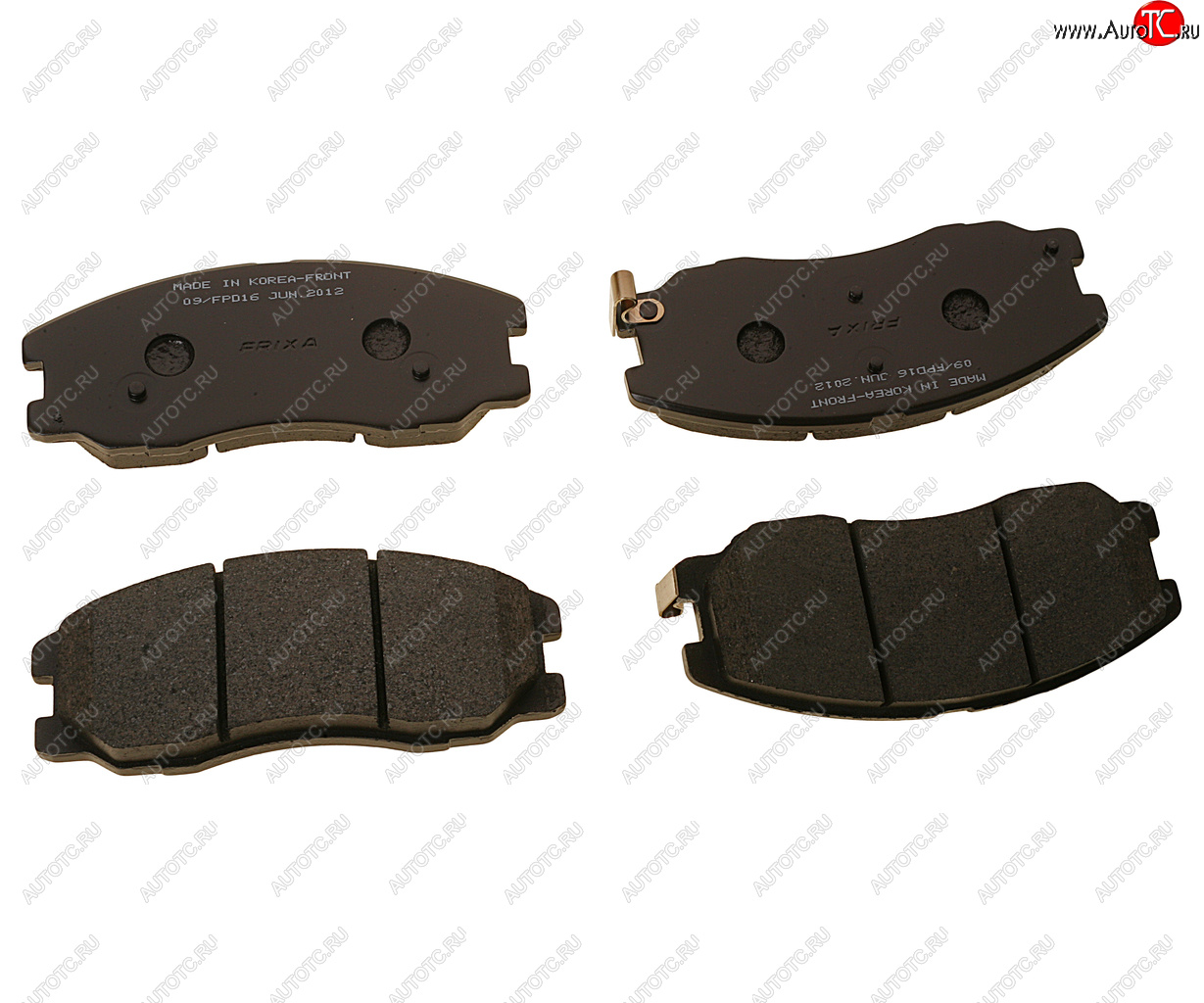 1 099 р. Колодки тормозные передние (4шт.) HANKOOK FRIXA Chevrolet Captiva  дорестайлинг (2006-2011)  с доставкой в г. Вологда