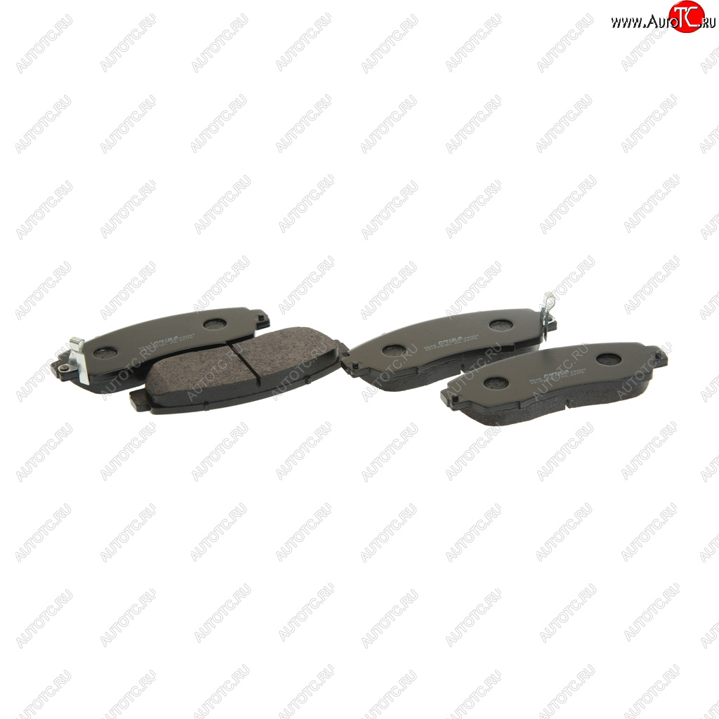 969 р. Колодки тормозные передние (4шт.) HANKOOK FRIXA Honda CR-V RE1,RE2,RE3,RE4,RE5,RE7 дорестайлинг (2007-2010)  с доставкой в г. Вологда