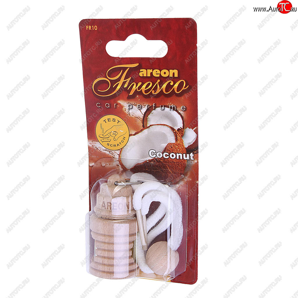 246 р. Ароматизатор подвесной жидкостный (кокос) Fresco AREON AREON fr09  с доставкой в г. Вологда