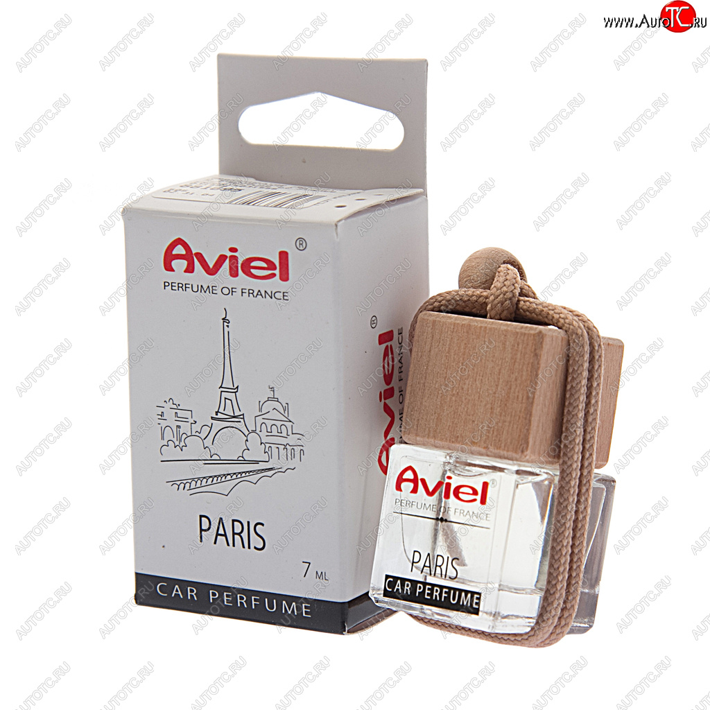 429 р. Ароматизатор подвесной жидкостный (Paris) 7мл Perfume of France AVIEL AVIEL frparis031556  с доставкой в г. Вологда