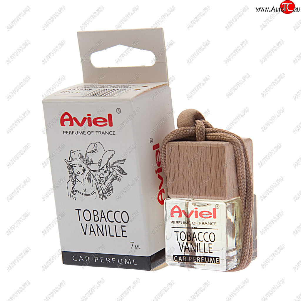 419 р. Ароматизатор подвесной жидкостный (Tobacco vanille) 7мл Perfume of France AVIEL AVIEL frtabaccovanille031563  с доставкой в г. Вологда