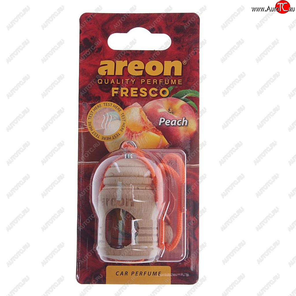 246 р. Ароматизатор подвесной жидкостный (персик) Fresco AREON AREON frtn24  с доставкой в г. Вологда
