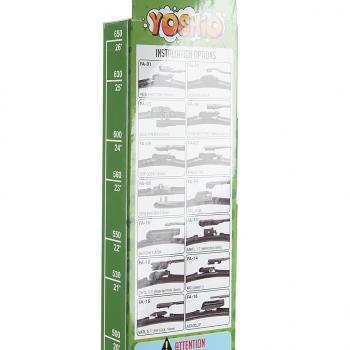 929 р. Щетка стеклоочистителя 550мм бескаркасная YOSHIO YOSHIO fwb-55  с доставкой в г. Вологда. Увеличить фотографию 5