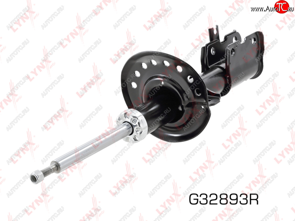 7 649 р. Амортизатор NISSAN X-Trail (T31) передний правый LYNX LYNX g32893r  с доставкой в г. Вологда