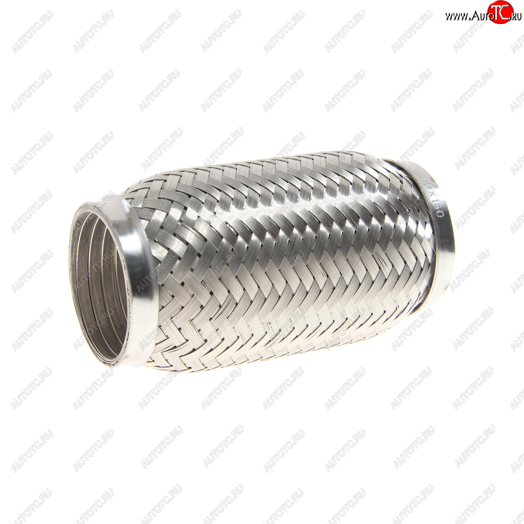 1 059 р. Гофра глушителя 60x150 в 3-ой оплетке interlock нержавеющая сталь GARDE GARDE g60150  с доставкой в г. Вологда