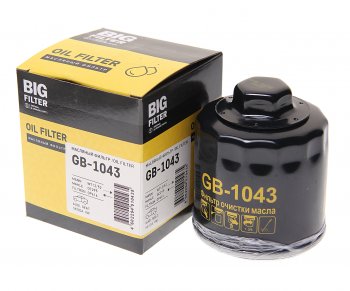 489 р. Фильтр масляный VW SKODA BIG FILTER BIG FILTER gb-1043  с доставкой в г. Вологда. Увеличить фотографию 2