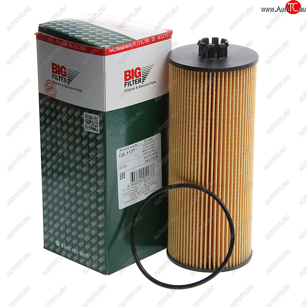 529 р. Фильтр масляный MAN TGA BIG FILTER BIG FILTER gb-1177  с доставкой в г. Вологда