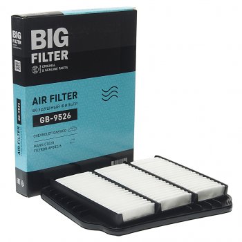Фильтр воздушный DAEWOO Nubira CHEVROLET Lacetti BIG FILTER BIG FILTER gb-9526 BIG FILTER gb-9526