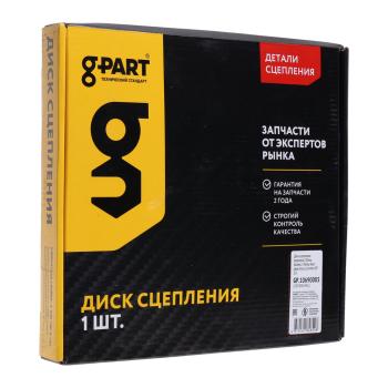 3 489 р. Диск сцепления ГАЗ-3302 дв.CUMMINS ISF 2.8 (аналог SACHS) G-PART (ОАО ГАЗ) G-PART gp.10690003  с доставкой в г. Вологда. Увеличить фотографию 4