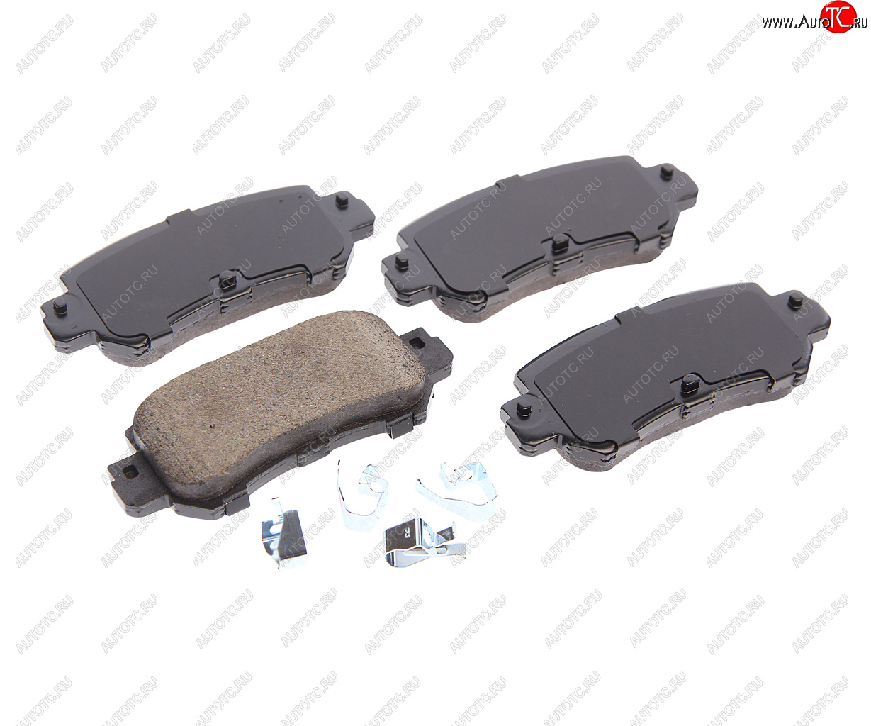2 399 р. Колодки тормозные задние (4шт.) SANGSIN Mazda CX-5 KE дорестайлинг (2011-2014)  с доставкой в г. Вологда