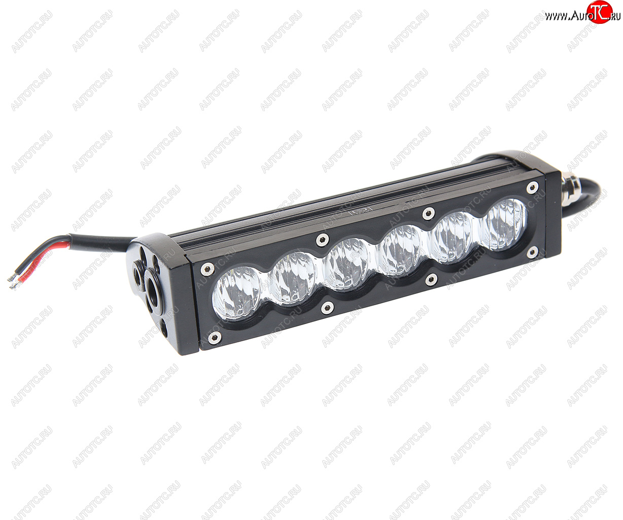 4 649 р. Балка светодиодная 1224V 30W (6 светодиодов) 180х46х74мм (ближний свет) однорядная LED LT LED TECHNOLOGY gr-23030f  с доставкой в г. Вологда