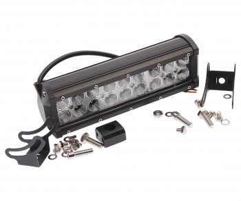 2 559 р. Балка светодиодная 1224V 54W (18 светодиодов) 235х85х65мм (ближний свет) двухрядная LED LT LED TECHNOLOGY gr9-54f  с доставкой в г. Вологда. Увеличить фотографию 2
