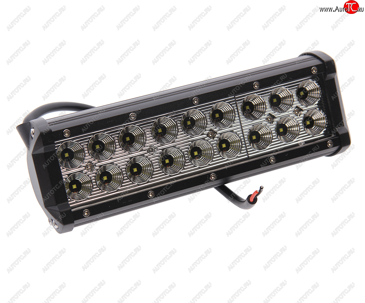 2 559 р. Балка светодиодная 1224V 54W (18 светодиодов) 235х85х65мм (ближний свет) двухрядная LED LT LED TECHNOLOGY gr9-54f  с доставкой в г. Вологда