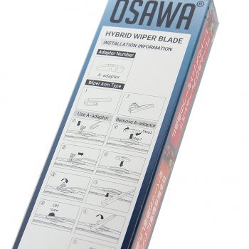 1 079 р. Щетка стеклоочистителя 400мм гибридная OSAWA OSAWA gw40  с доставкой в г. Вологда. Увеличить фотографию 5