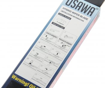 1 229 р. Щетка стеклоочистителя 525мм гибридная OSAWA OSAWA gw53  с доставкой в г. Вологда. Увеличить фотографию 5