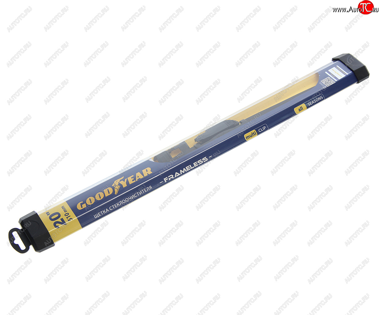 859 р. Щетка стеклоочистителя 510мм бескаркасная Multiclip Frameless GOODYEAR GOODYEAR gy000420  с доставкой в г. Вологда