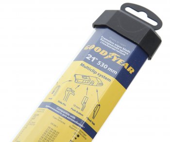 859 р. Щетка стеклоочистителя 530мм бескаркасная Multiclip Frameless GOODYEAR GOODYEAR gy000421  с доставкой в г. Вологда. Увеличить фотографию 2