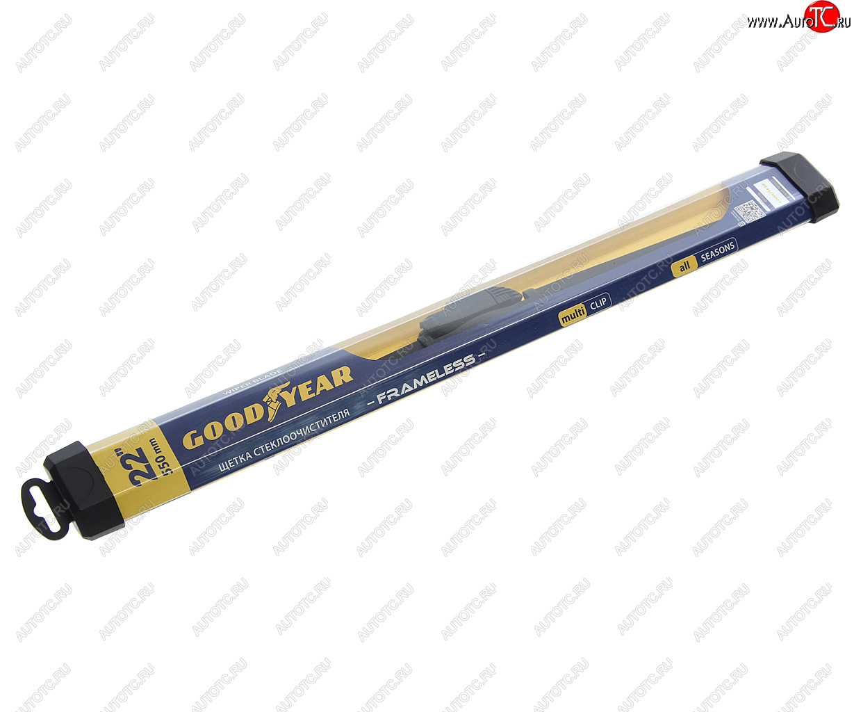 859 р. Щетка стеклоочистителя 550мм беcкаркасная Multiclip Frameless GOODYEAR GOODYEAR gy000422  с доставкой в г. Вологда