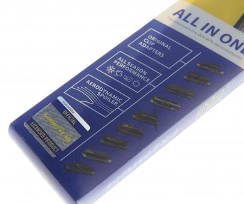 1 039 р. Щетка стеклоочистителя 450мм бескаркасная (8 адаптеров) Premium GOODYEAR GOODYEAR gy000438  с доставкой в г. Вологда. Увеличить фотографию 2