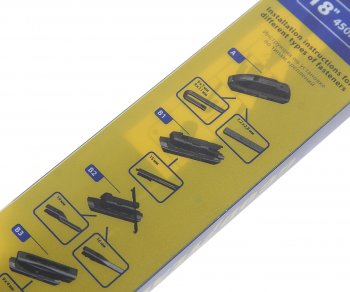 1 039 р. Щетка стеклоочистителя 450мм бескаркасная (8 адаптеров) Premium GOODYEAR GOODYEAR gy000438  с доставкой в г. Вологда. Увеличить фотографию 3