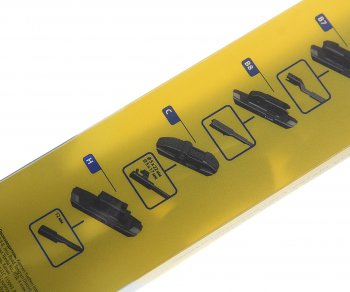 1 039 р. Щетка стеклоочистителя 450мм бескаркасная (8 адаптеров) Premium GOODYEAR GOODYEAR gy000438  с доставкой в г. Вологда. Увеличить фотографию 5