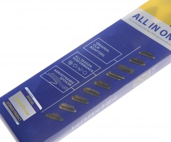 1 039 р. Щетка стеклоочистителя 550мм бескаркасная (8 адаптеров) Premium GOODYEAR GOODYEAR gy000442  с доставкой в г. Вологда. Увеличить фотографию 4