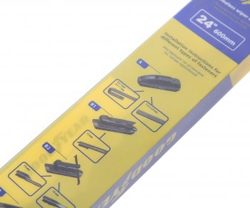 1 039 р. Щетка стеклоочистителя 600мм бескаркасная (8 адаптеров) Premium GOODYEAR GOODYEAR gy000444  с доставкой в г. Вологда. Увеличить фотографию 3