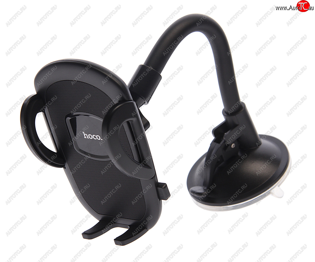 599 р. Держатель телефона универсальный HOCO HOCO h10 black  с доставкой в г. Вологда