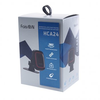 519 р. Держатель телефона универсальный магнитный FAISON FAISON hca24 black  с доставкой в г. Вологда. Увеличить фотографию 3
