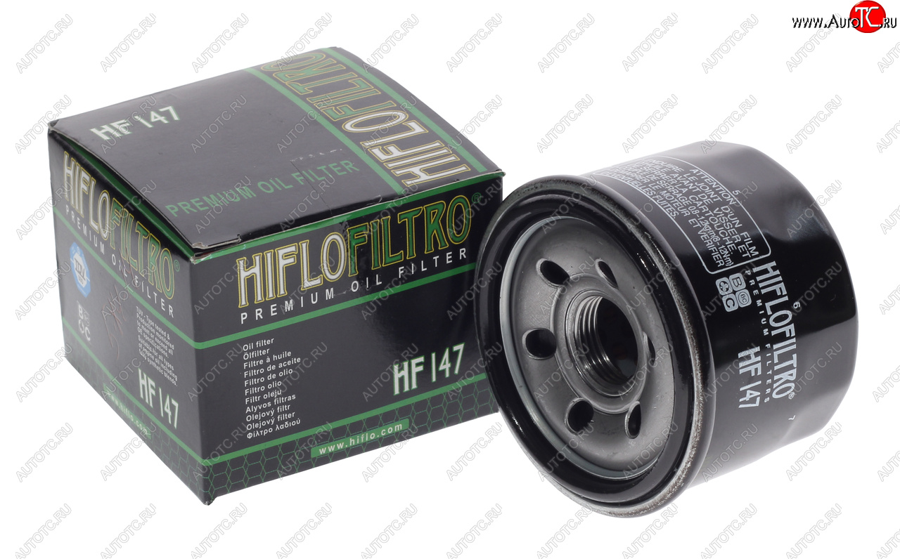 979 р. Фильтр масляный мото YAMAHA FZS600SP (-01),XVS1300CT-W (07-09),XP530TMAX (-13) HIFLO FILTRO HIFLO FILTRO hf147  с доставкой в г. Вологда